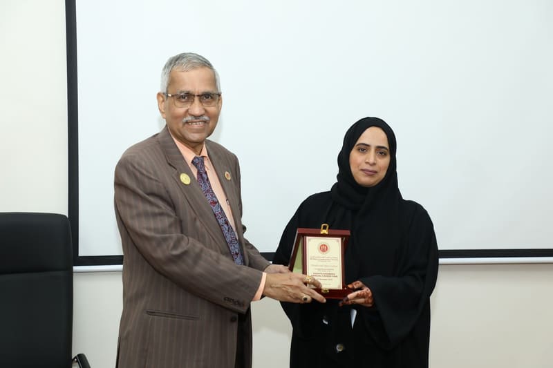 Career Fair 2018 at RAK Medical & Health Sciences University, 2018-19 — photograph 16 of 20