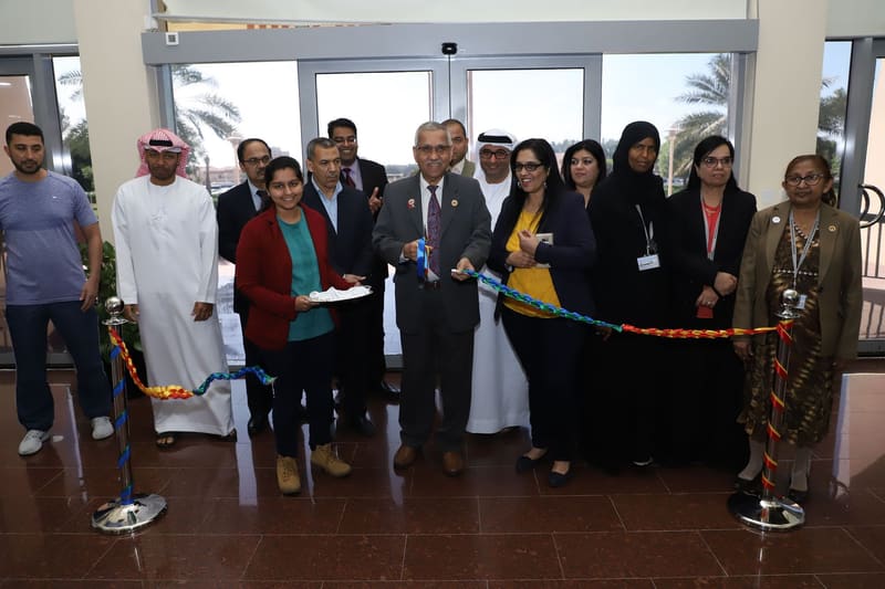 Career Fair 2019 at RAK Medical & Health Sciences University, 2019-20 — photograph 10 of 20