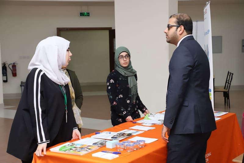 Career Fair 2019 at RAK Medical & Health Sciences University, 2019-20 — photograph 12 of 20
