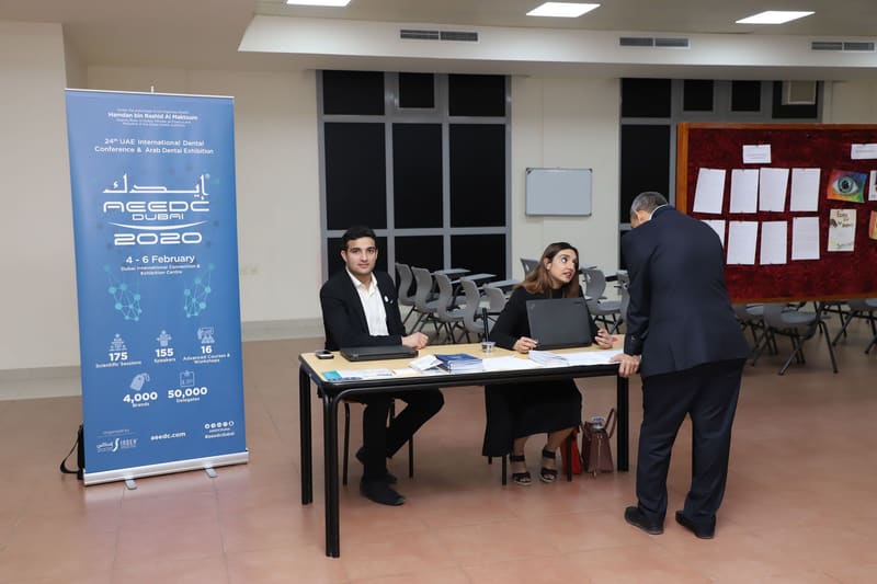 Career Fair 2019 at RAK Medical & Health Sciences University, 2019-20 — photograph 13 of 20