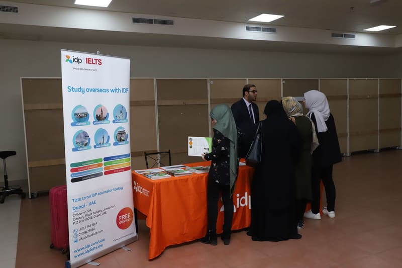 Career Fair 2019 at RAK Medical & Health Sciences University, 2019-20 — photograph 14 of 20