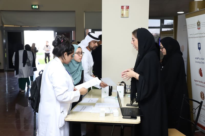 Career Fair 2019 at RAK Medical & Health Sciences University, 2019-20 — photograph 15 of 20