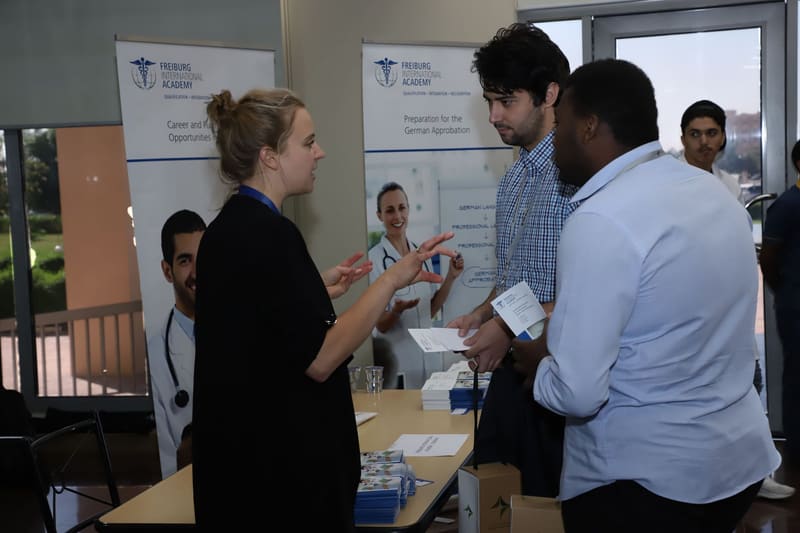 Career Fair 2019 at RAK Medical & Health Sciences University, 2019-20 — photograph 18 of 20