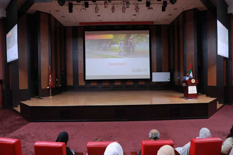 Career Fair 2022 at RAK Medical & Health Sciences University, 2022-23 — photograph 6 of 14