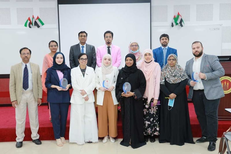 Career Fair 2022 at RAK Medical & Health Sciences University, 2022-23 — photograph 8 of 14