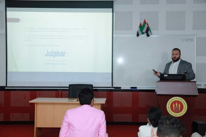 Career Fair 2022 at RAK Medical & Health Sciences University, 2022-23 — photograph 9 of 14