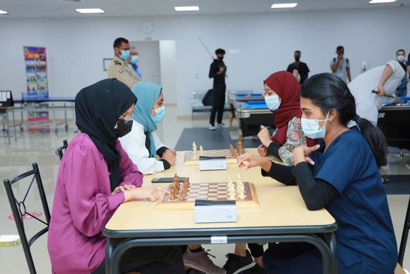 Champion Sports Competitions 2022 at RAK Medical & Health Sciences University, 2021-22 — photograph 5 of 42