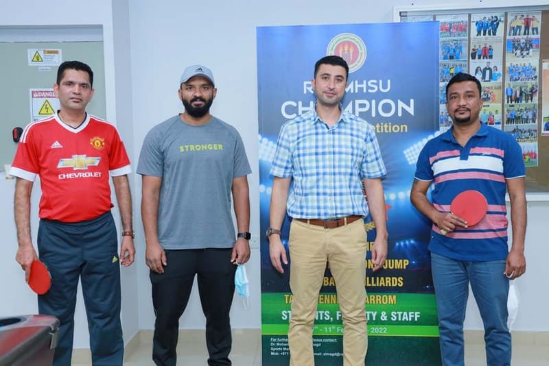 Champion Sports Competitions 2022 at RAK Medical & Health Sciences University, 2021-22 — photograph 8 of 42