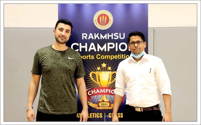 Champion Sports Competitions 2022 at RAK Medical & Health Sciences University, 2021-22 — photograph 16 of 42