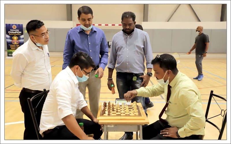 Champion Sports Competitions 2022 at RAK Medical & Health Sciences University, 2021-22 — photograph 18 of 42
