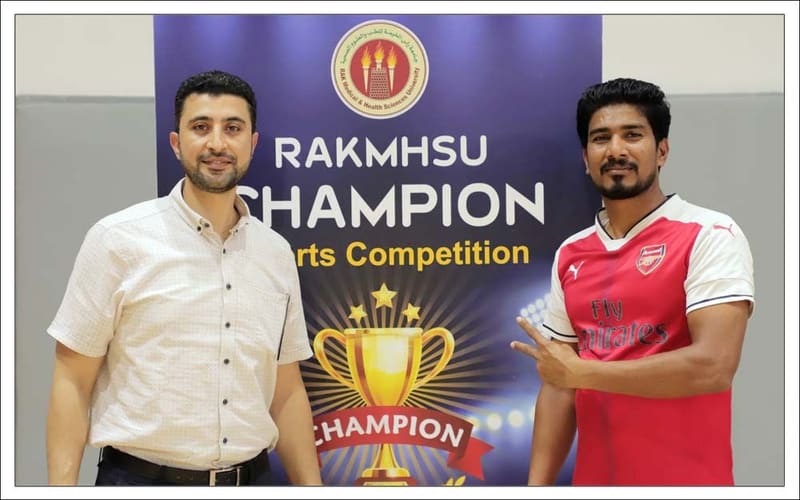 Champion Sports Competitions 2022 at RAK Medical & Health Sciences University, 2021-22 — photograph 38 of 42
