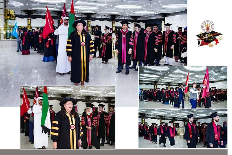 Convocation 2024 at RAK Medical & Health Sciences University, 2023-24 — photograph 18 of 20