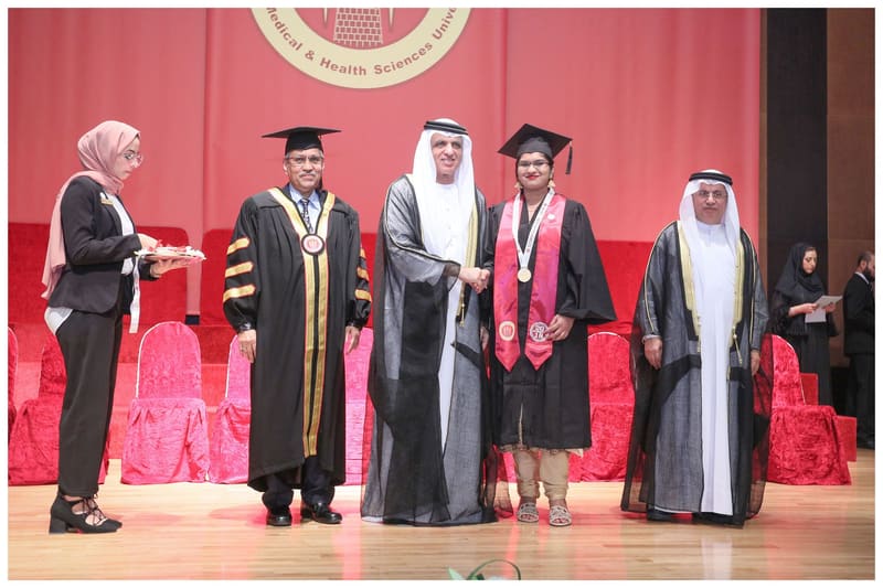 Convocation Day 2018 at RAK Medical & Health Sciences University, 2018-19 — photograph 10 of 32
