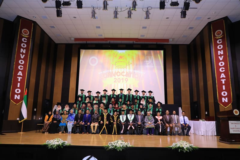 Convocation Day 2019 at RAK Medical & Health Sciences University, 2019-20 — photograph 5 of 38