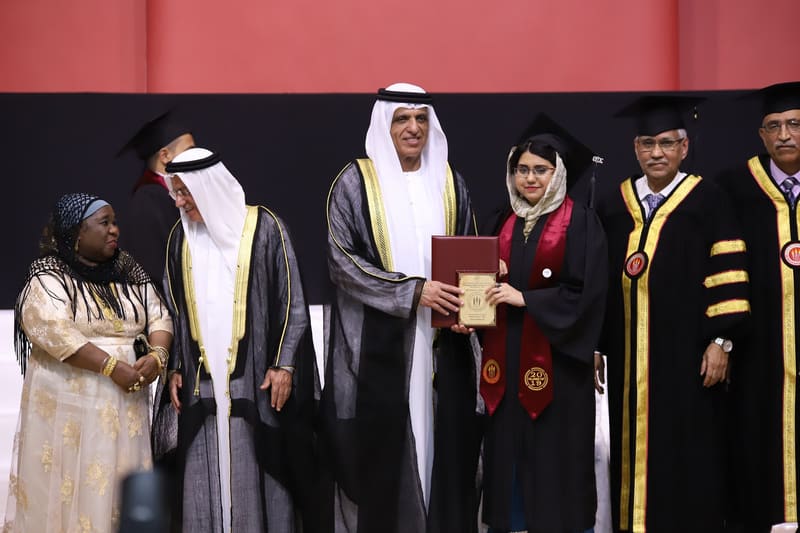 Convocation Day 2019 at RAK Medical & Health Sciences University, 2019-20 — photograph 20 of 38