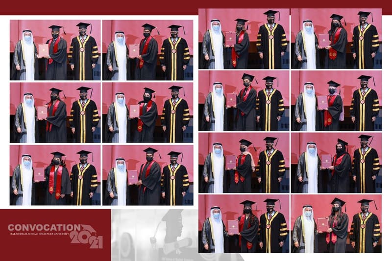 Convocation Day 2021-22 at RAK Medical & Health Sciences University, 2021-22 — photograph 2 of 54