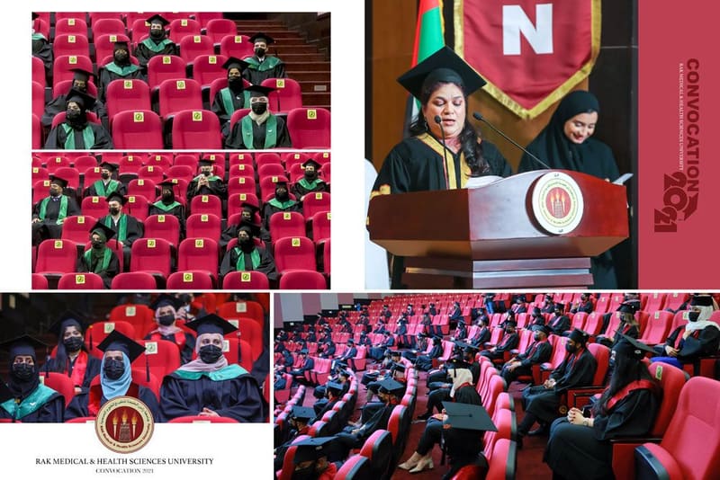 Convocation Day 2021-22 at RAK Medical & Health Sciences University, 2021-22 — photograph 13 of 54