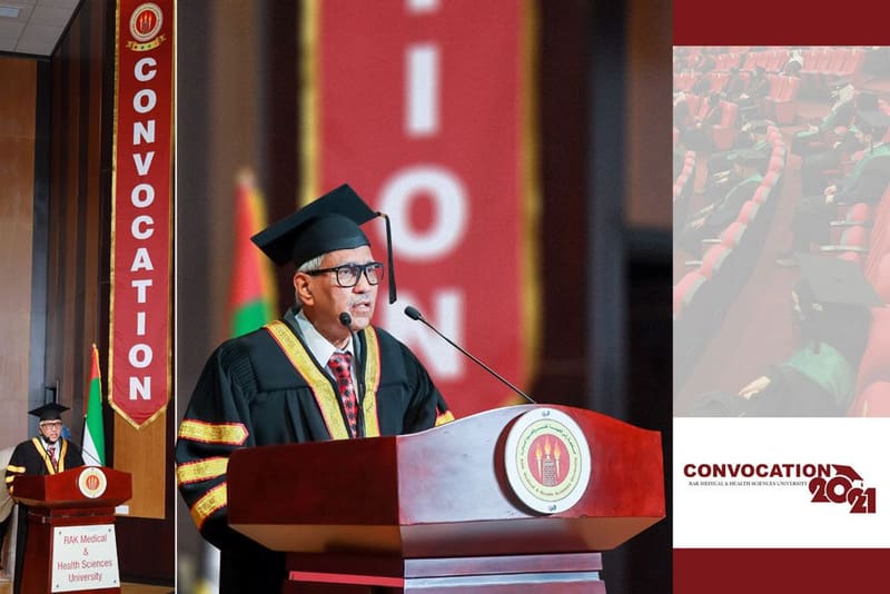 Convocation Day 2021-22 at RAK Medical & Health Sciences University, 2021-22 — photograph 14 of 54