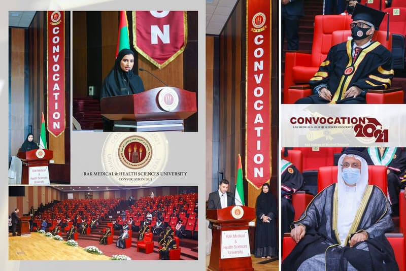 Convocation Day 2021-22 at RAK Medical & Health Sciences University, 2021-22 — photograph 16 of 54