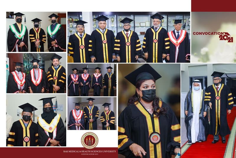 Convocation Day 2021-22 at RAK Medical & Health Sciences University, 2021-22 — photograph 20 of 54