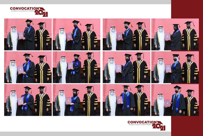 Convocation Day 2021-22 at RAK Medical & Health Sciences University, 2021-22 — photograph 21 of 54