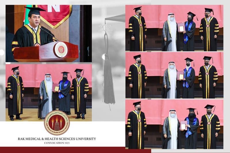 Convocation Day 2021-22 at RAK Medical & Health Sciences University, 2021-22 — photograph 26 of 54