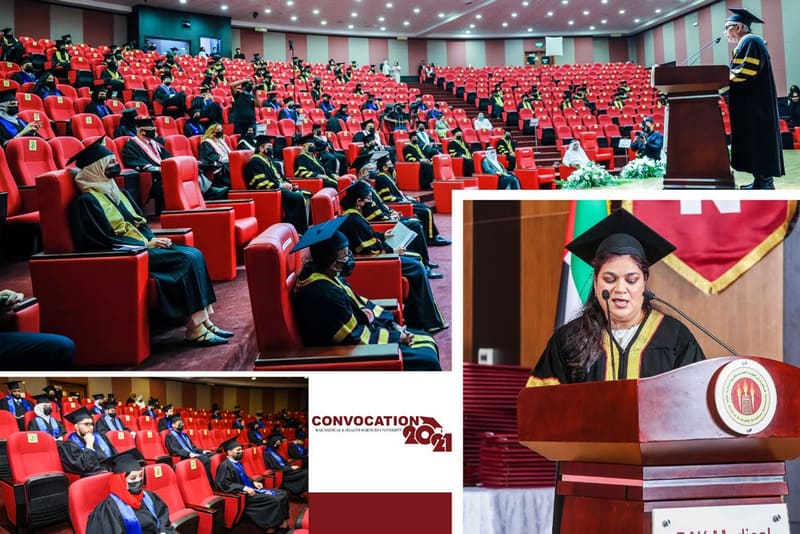 Convocation Day 2021-22 at RAK Medical & Health Sciences University, 2021-22 — photograph 28 of 54