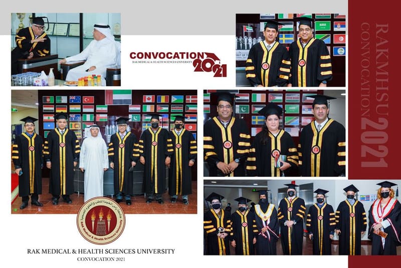 Convocation Day 2021-22 at RAK Medical & Health Sciences University, 2021-22 — photograph 38 of 54