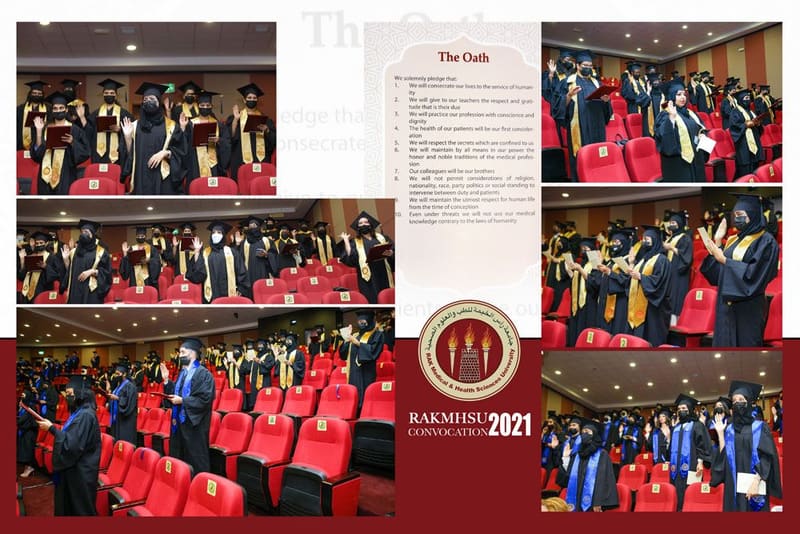 Convocation Day 2021-22 at RAK Medical & Health Sciences University, 2021-22 — photograph 45 of 54
