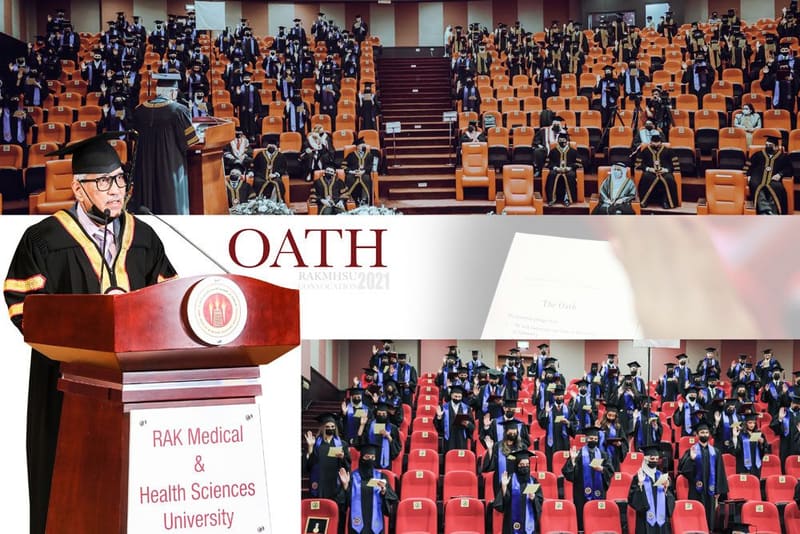 Convocation Day 2021-22 at RAK Medical & Health Sciences University, 2021-22 — photograph 46 of 54