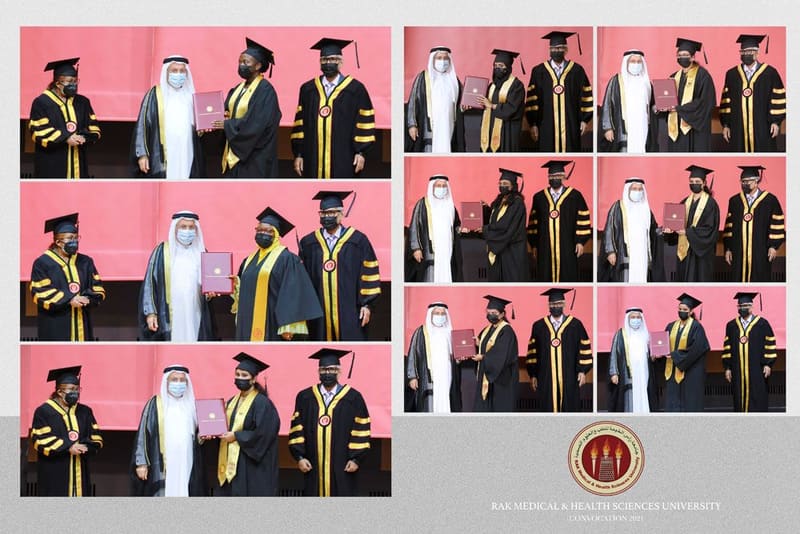 Convocation Day 2021-22 at RAK Medical & Health Sciences University, 2021-22 — photograph 48 of 54