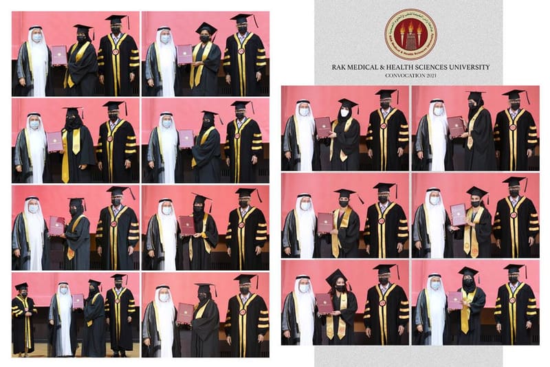 Convocation Day 2021-22 at RAK Medical & Health Sciences University, 2021-22 — photograph 49 of 54