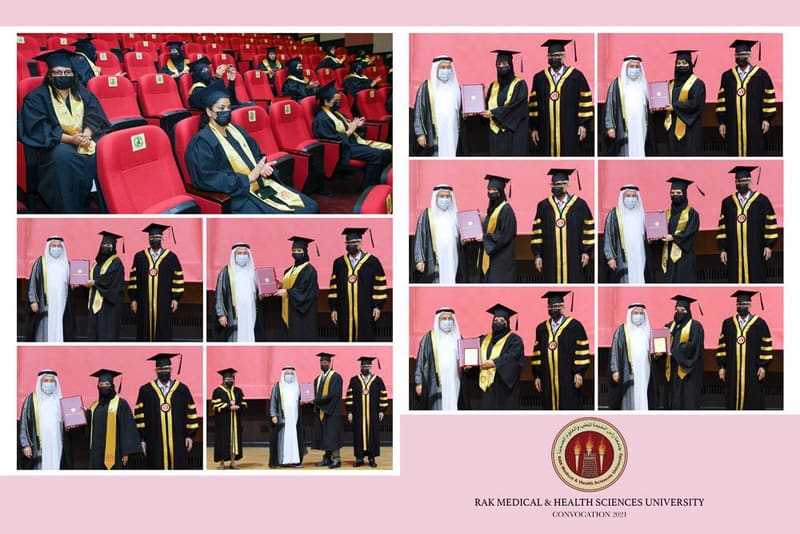 Convocation Day 2021-22 at RAK Medical & Health Sciences University, 2021-22 — photograph 51 of 54