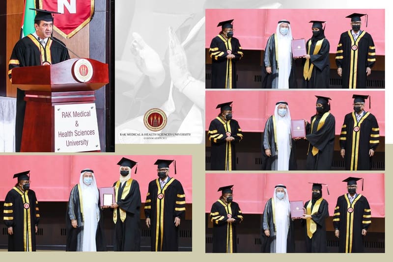 Convocation Day 2021-22 at RAK Medical & Health Sciences University, 2021-22 — photograph 53 of 54