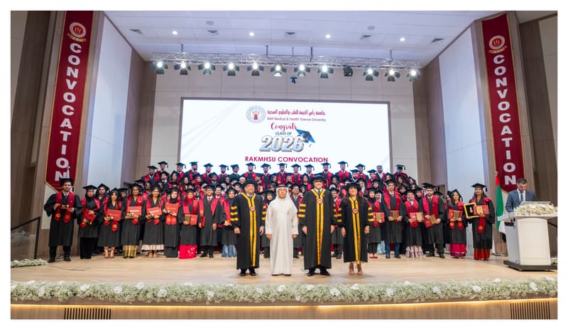 Convocation June 2026 — MBBS & M.S. Clinical Pharmacy at RAK Medical & Health Sciences University, 2025-26 — photograph 16 of 24
