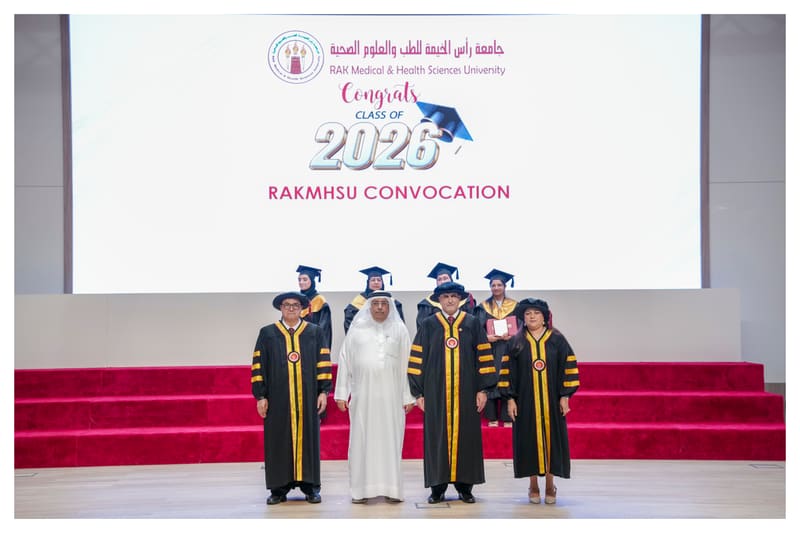 Convocation June 2026 — Nursing at RAK Medical & Health Sciences University, 2025-26 — photograph 12 of 16