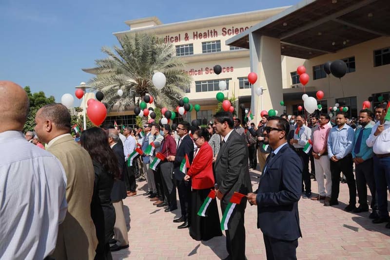 FLAG DAY 2022 at RAK Medical & Health Sciences University, 2022-23 — photograph 6 of 20