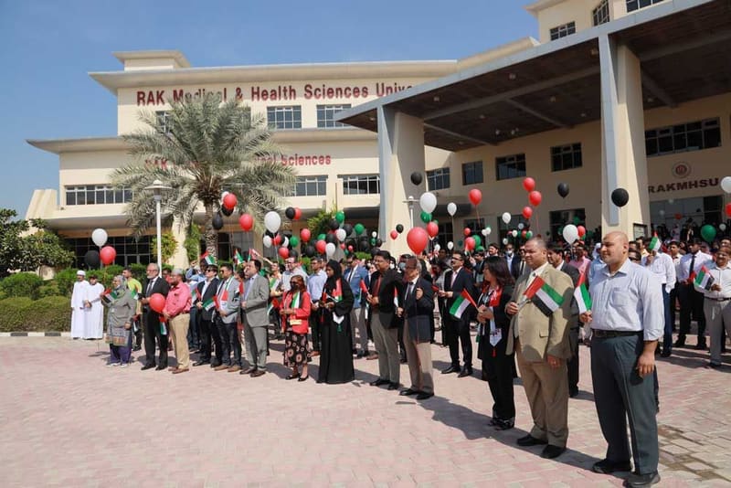 FLAG DAY 2022 at RAK Medical & Health Sciences University, 2022-23 — photograph 8 of 20