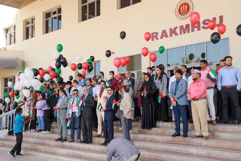 FLAG DAY 2022 at RAK Medical & Health Sciences University, 2022-23 — photograph 14 of 20