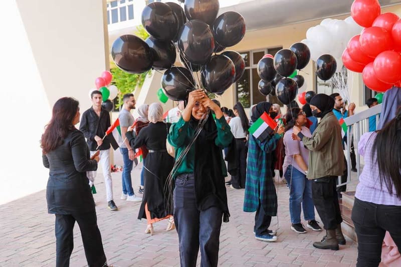 FLAG DAY 2022 at RAK Medical & Health Sciences University, 2022-23 — photograph 17 of 20