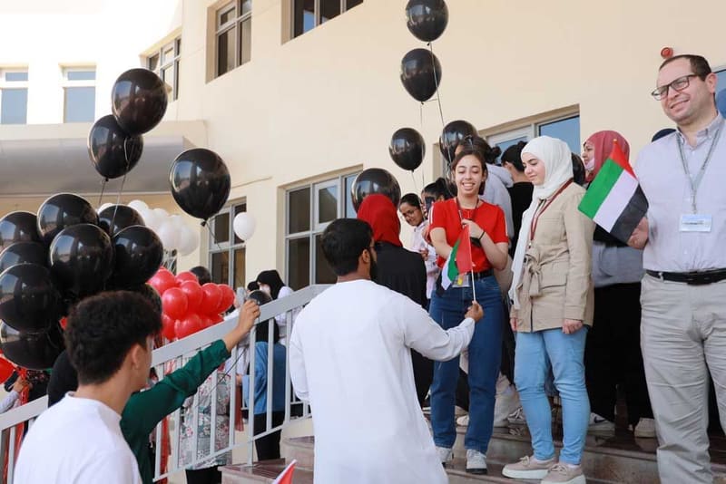 FLAG DAY 2022 at RAK Medical & Health Sciences University, 2022-23 — photograph 18 of 20