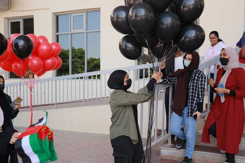 FLAG DAY 2022 at RAK Medical & Health Sciences University, 2022-23 — photograph 19 of 20