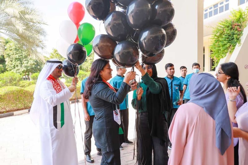FLAG DAY 2022 at RAK Medical & Health Sciences University, 2022-23 — photograph 20 of 20