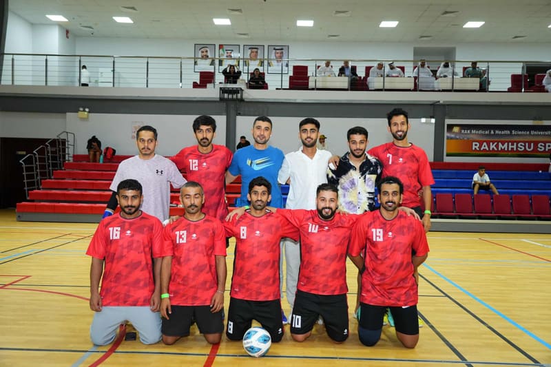 Fourth RAKMHSU Government football Tournament 2024 at RAK Medical & Health Sciences University, 2023-24 — photograph 10 of 20