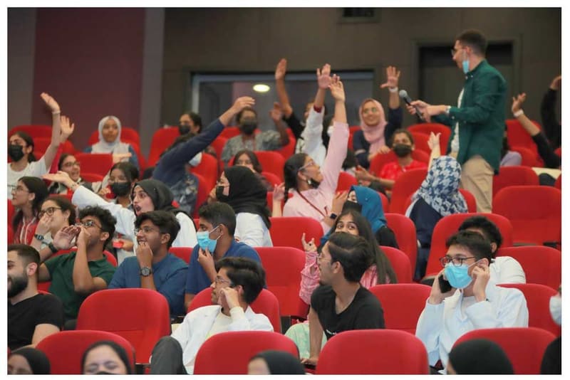 FRESHERS DAY 2022 at RAK Medical & Health Sciences University, 2022-23 — photograph 3 of 20