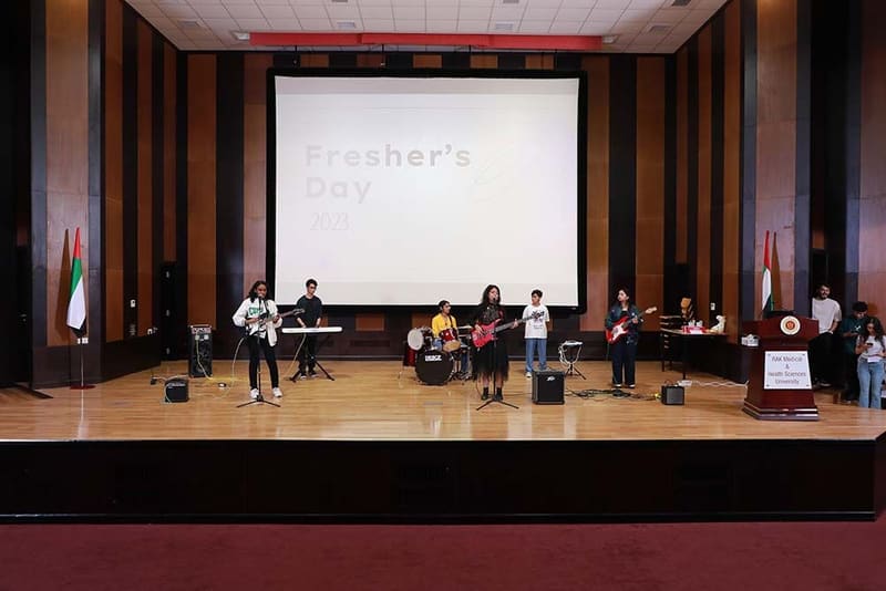 Freshers Day 2023 at RAK Medical & Health Sciences University, 2023-24 — photograph 7 of 10