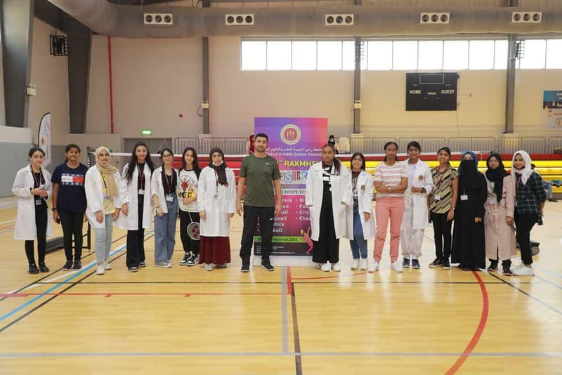 Freshers Sports Competition 2023 at RAK Medical & Health Sciences University, 2022-23 — photograph 4 of 33