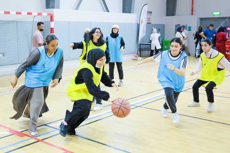 Freshers Sports Competition 2023 at RAK Medical & Health Sciences University, 2022-23 — photograph 13 of 33