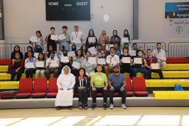 Freshers Sports Competition 2023 at RAK Medical & Health Sciences University, 2022-23 — photograph 25 of 33