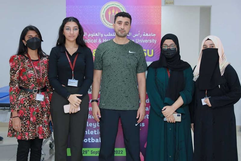 Freshers Sports Competition 2023 at RAK Medical & Health Sciences University, 2022-23 — photograph 28 of 33